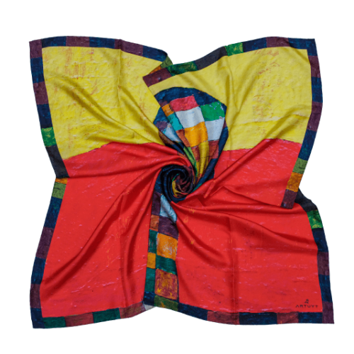 Silk Scarf “In Memory of Minas”