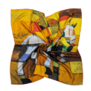 Silk Scarf “In the saddle”