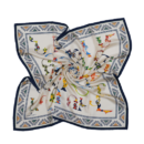 Silk Scarf “Armenian Medieval Ornamental Letters”