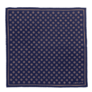 Silk Twill Pocket Square "Gospel Binding"