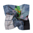 Silk Scarf “Invention of the Bicycle #3”