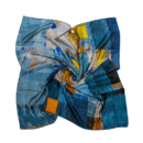 Silk Scarf “Invention of the Bicycle #5”