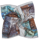 Silk Scarf “Composition #97"