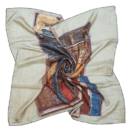 Silk Scarf “Composition"