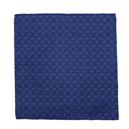 Silk Jacquard Pocket Square "Samples of Ornaments"