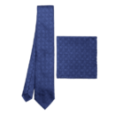 Tie and Pocket Square Set "Samples of Ornaments"