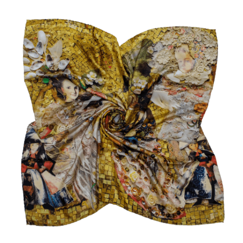 Silk Scarf “Andersen’s Birthday”