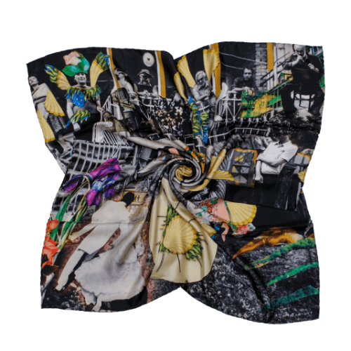 Silk Scarf “I Sold My Dacha”
