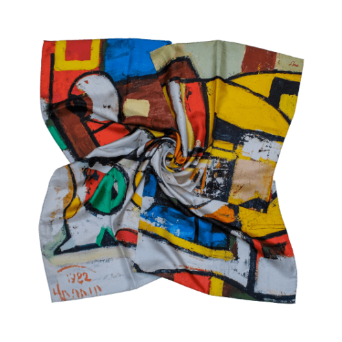 Silk Scarf “Meditations #23”