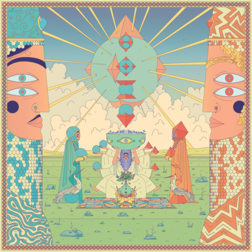 Silk Scarf "The Rays Of Peace"