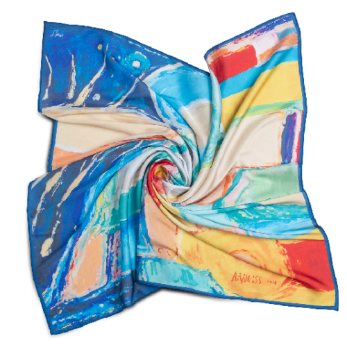 Women's Neck Scarf “Good news”